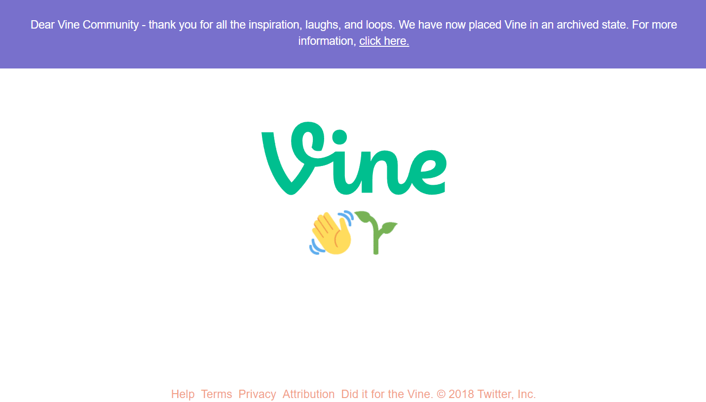 Vine-Website