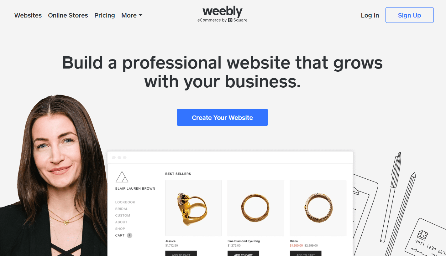 Weebly-Website