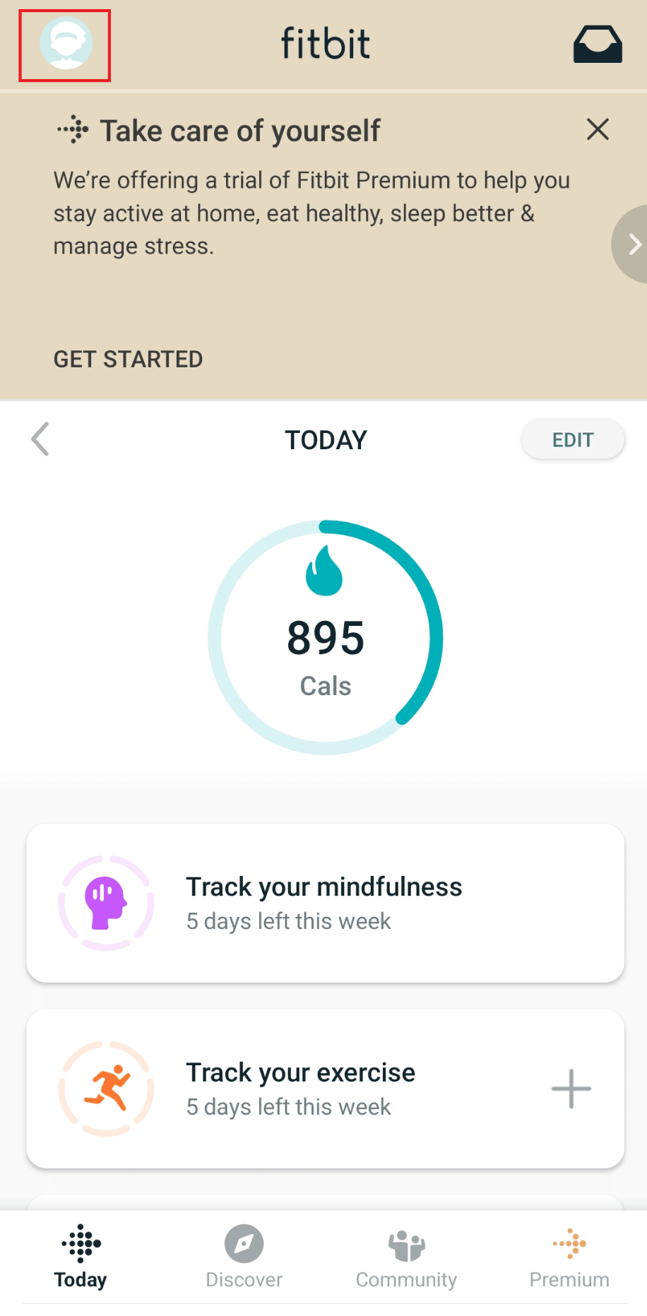 Gambar profil Fitbit. Cara mengatur ulang waktu di fitbit inspire 2