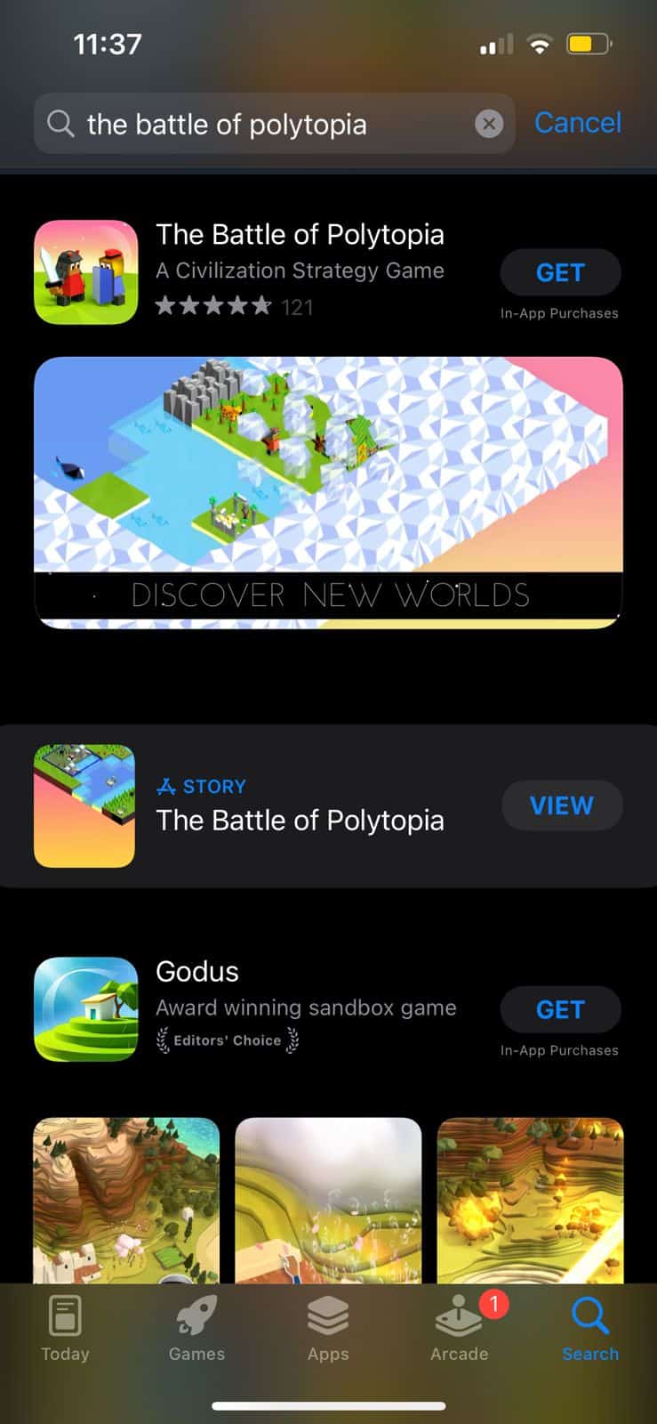 การต่อสู้ของ Polytopia บน app store | Google Play เกมบน iPhone