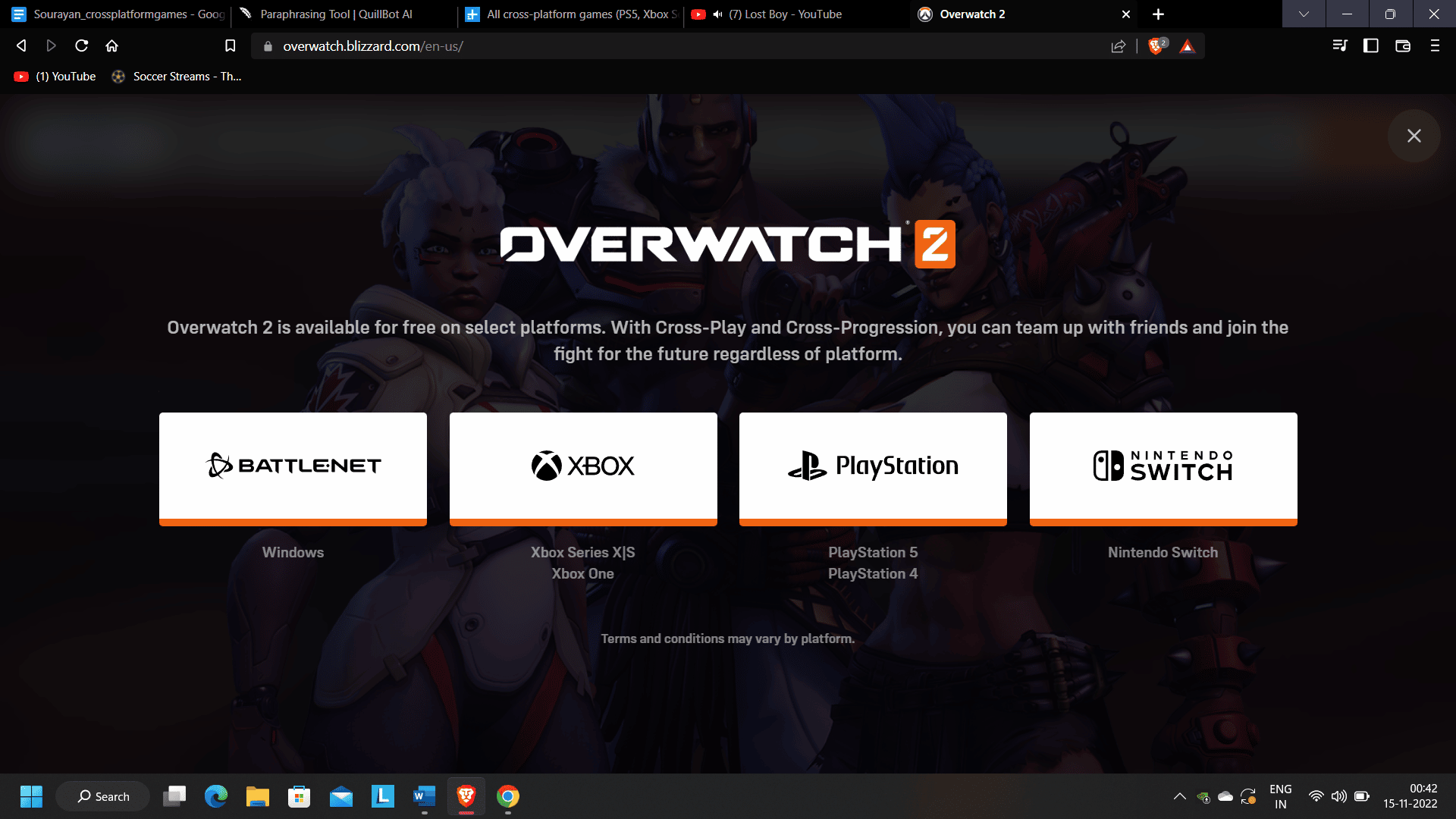 Overwatch 2 | Quels sont les meilleurs jeux multiplateformes gratuits ?