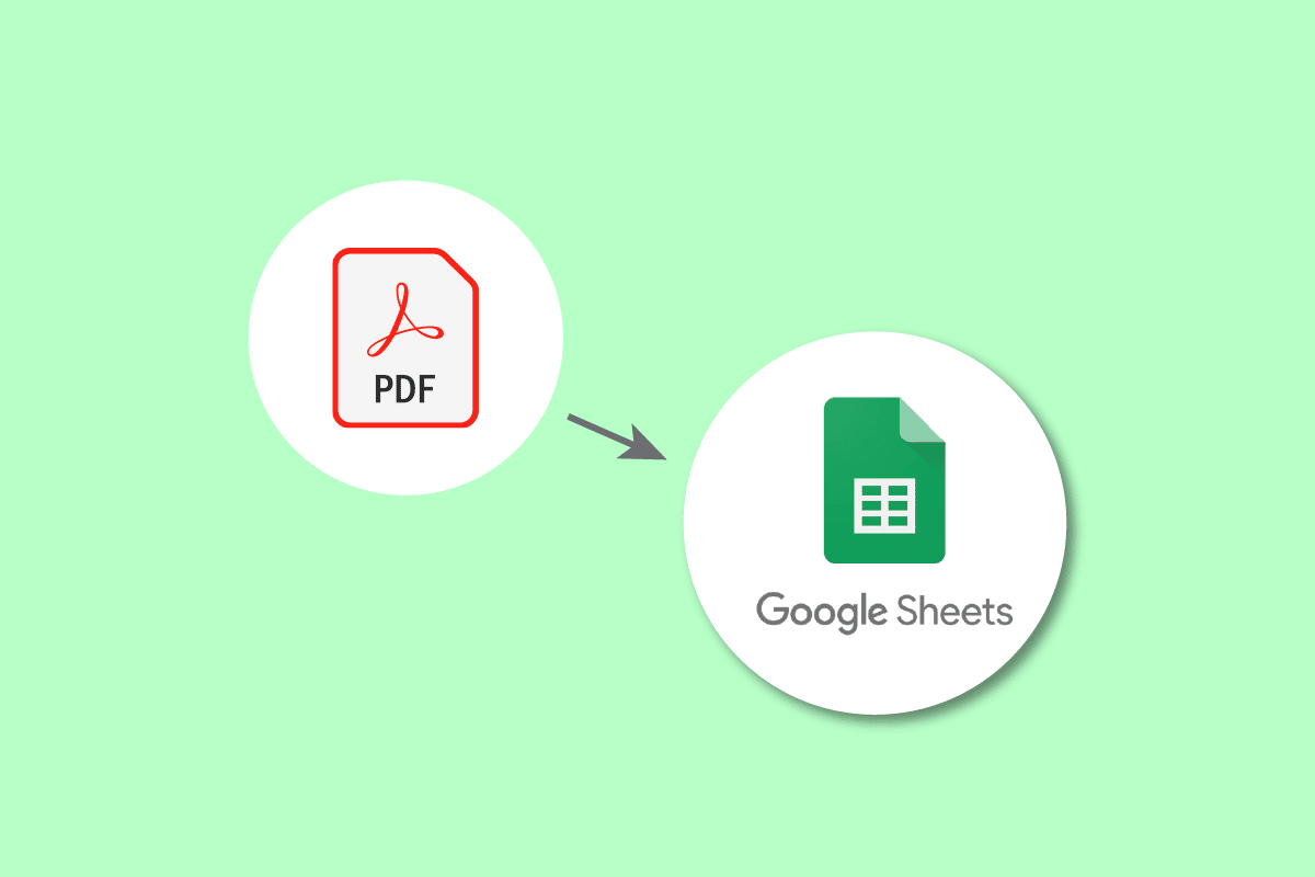 PDFをGoogleスプレッドシートに変換する3つの方法