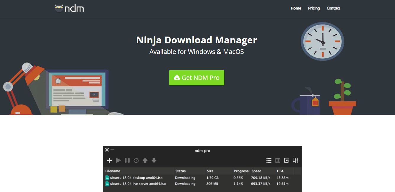 Gestore di download Ninja. 21 miglior gestore di download per Windows 10