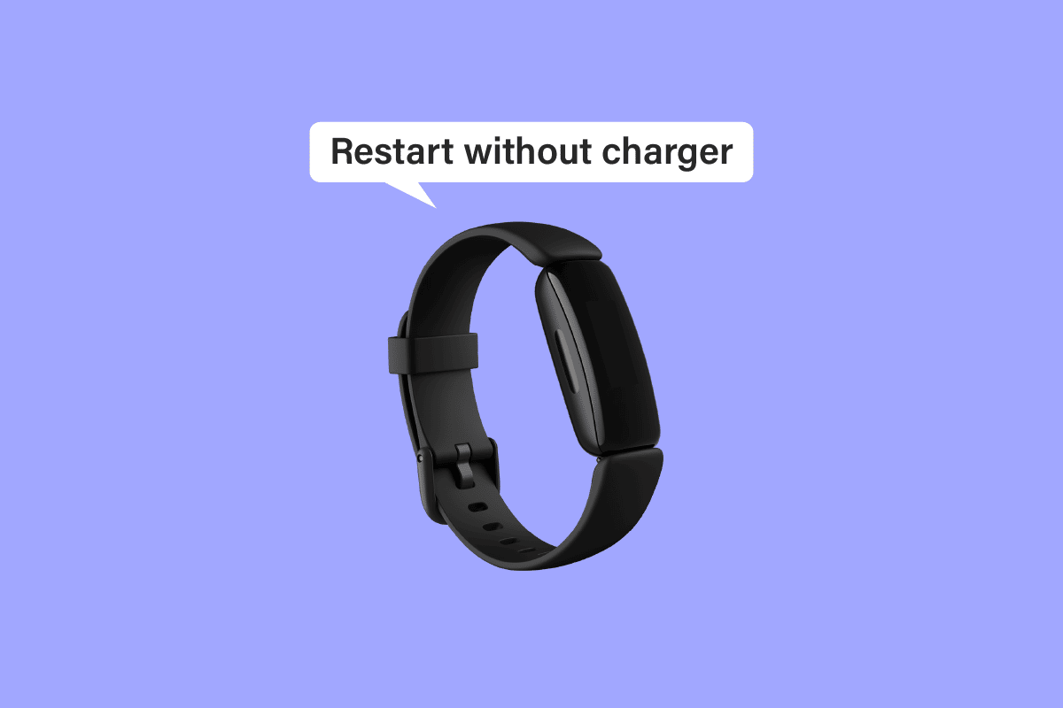 충전기 없이 Fitbit Inspire를 다시 시작하는 방법