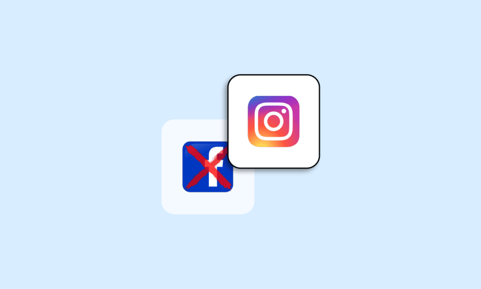 Facebook を削除して Instagram を維持できますか?