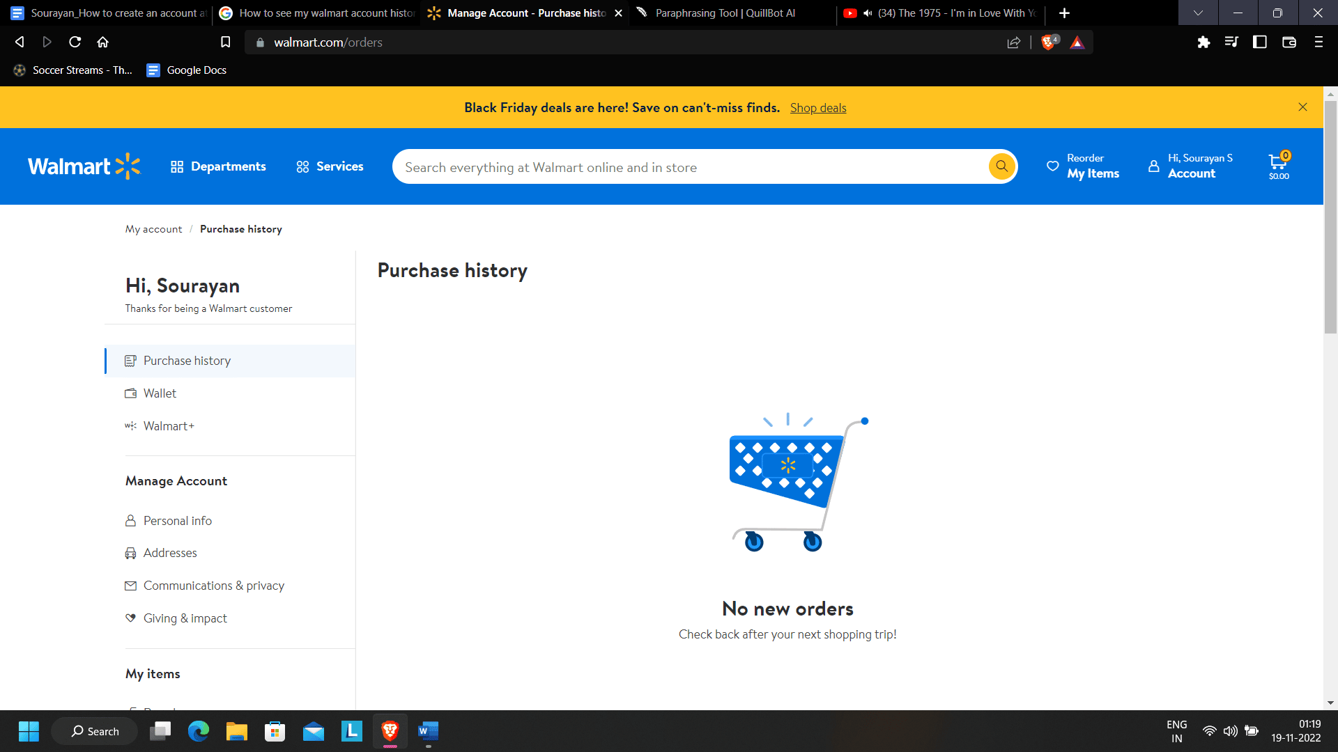 Page d'achat | Comment créer un compte chez Walmart | passer une commande en ligne auprès de Walmart