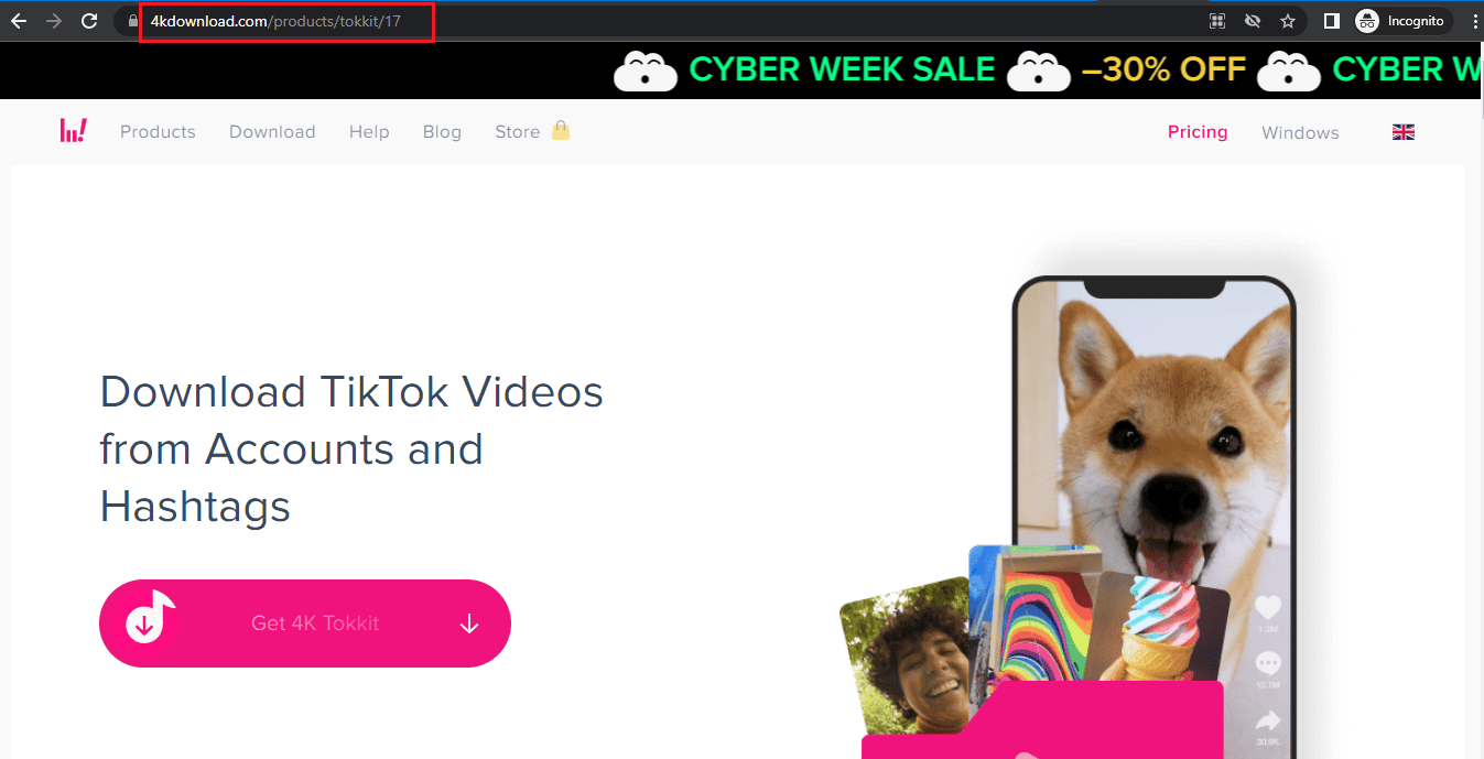 4Kとっキットのホームページです。 21最高のTikTok HDビデオダウンローダー