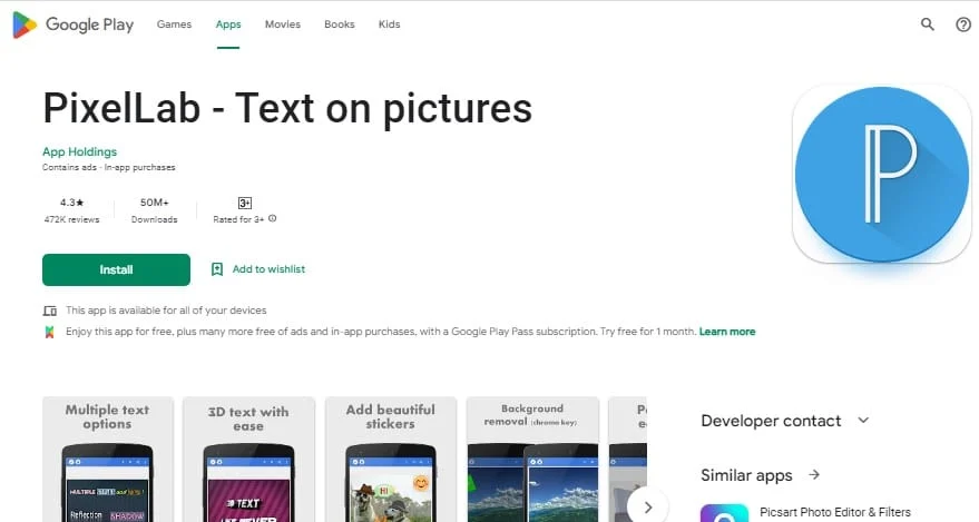 PixelLab. 17 migliori app di font gratuite per gli utenti di smartphone Android