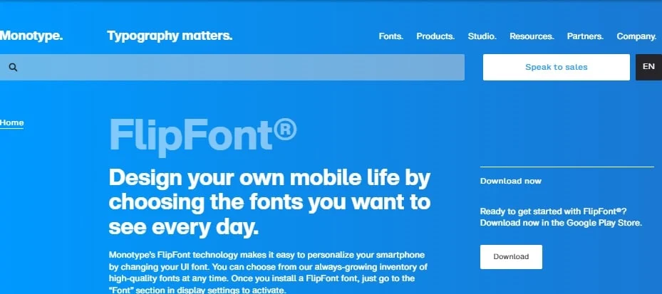 FlipFont. 17 migliori app di font gratuite per gli utenti di smartphone Android