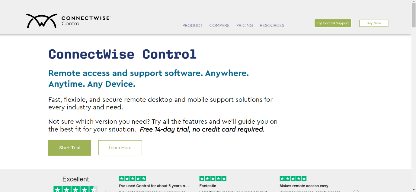 página de inicio de connectwise control. Las 26 mejores alternativas gratuitas de TeamViewer