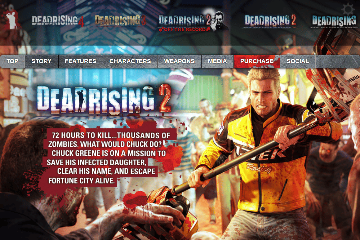 Dead Rising 2. 13 cele mai bune jocuri zombie PS3 din toate timpurile