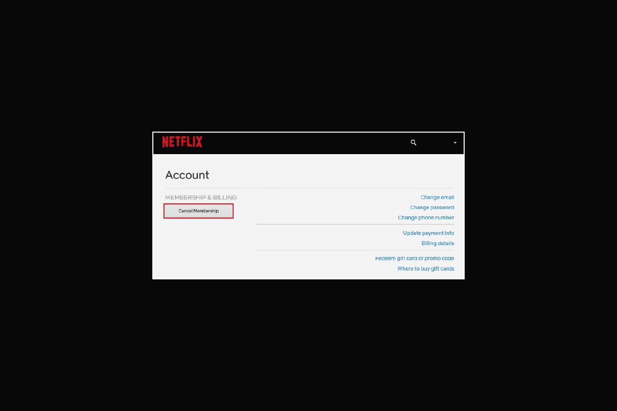 Cara Membatalkan Akun Netflix Saya