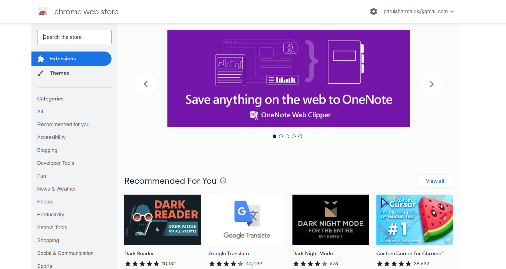 vai al Chrome Web Store. Come disattivare Stai ancora guardando il messaggio di YouTube