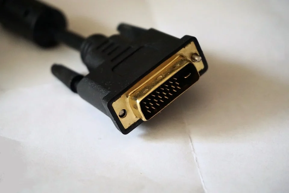 DVI 電纜的圖像