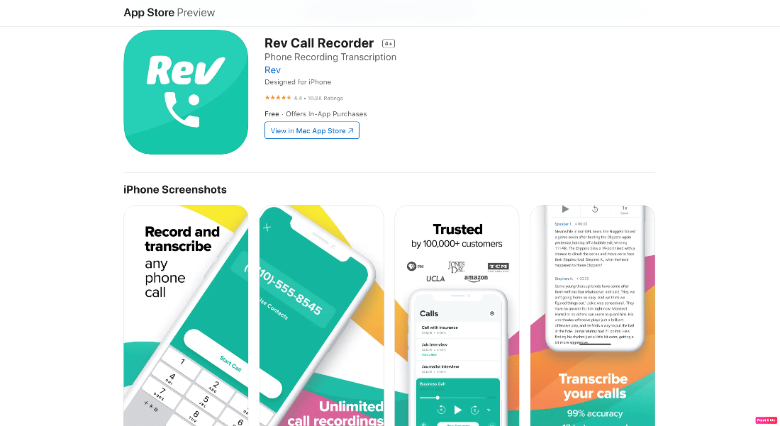 app store vorschau rev ​​call recorder. So zeichnen Sie Anrufe auf dem iPhone ohne App kostenlos auf