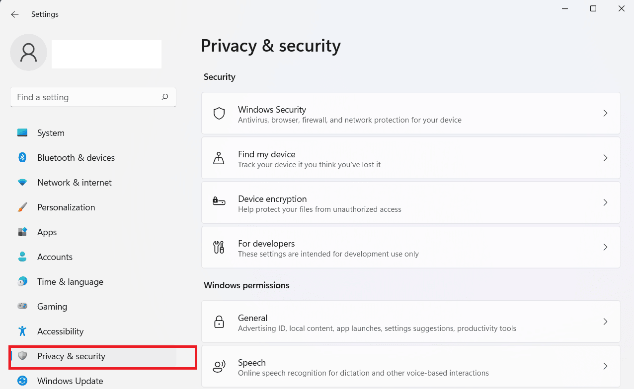 Elija Privacidad y seguridad. Cómo saber si su computadora está siendo monitoreada en el trabajo