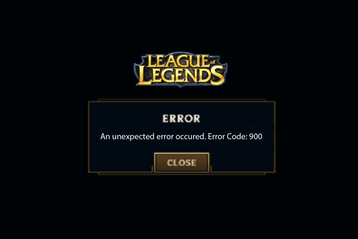 Corrigir o código de erro 900 do League of Legends no Windows 10