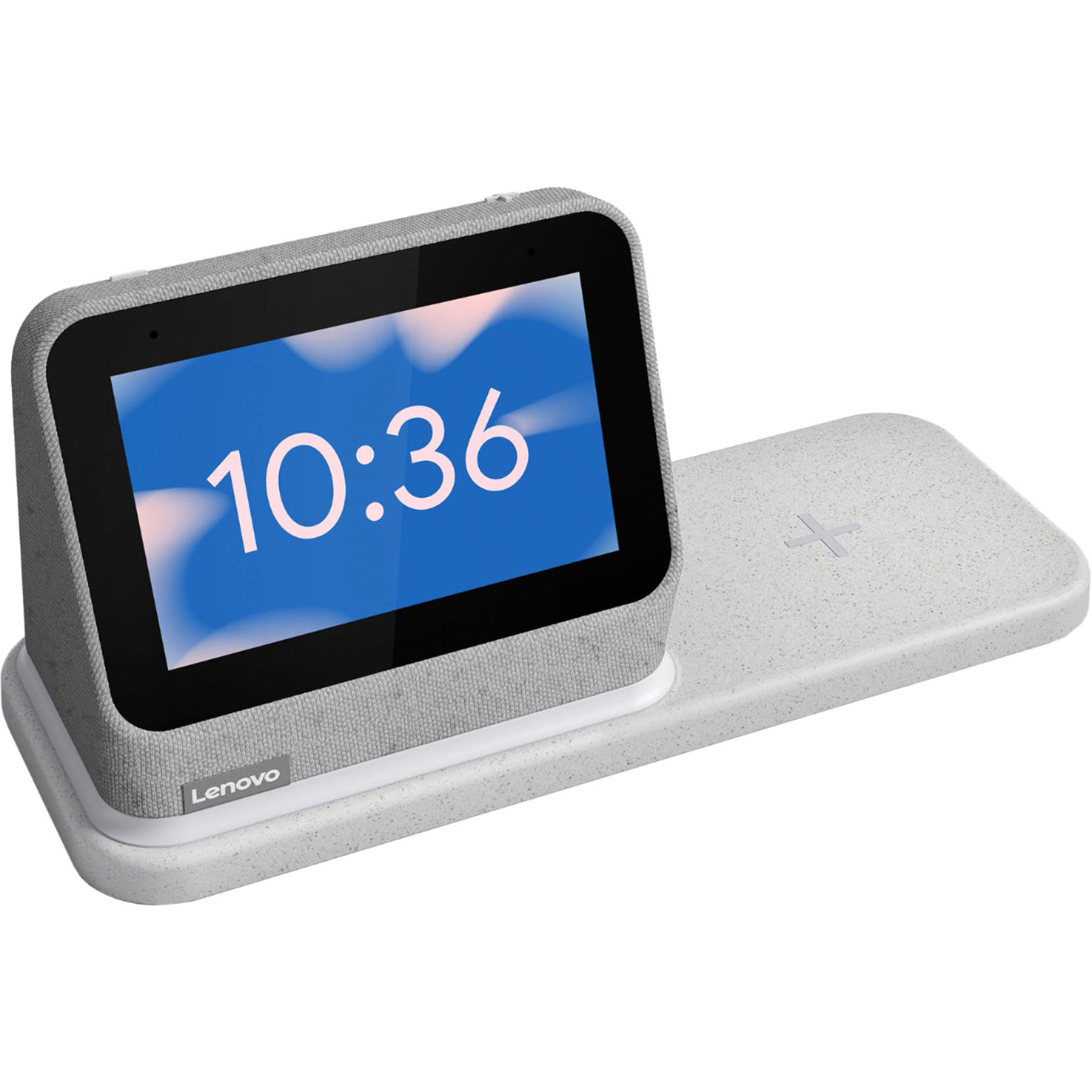 Smart Clock Lenovo (2a generazione) con dock di ricarica wireless