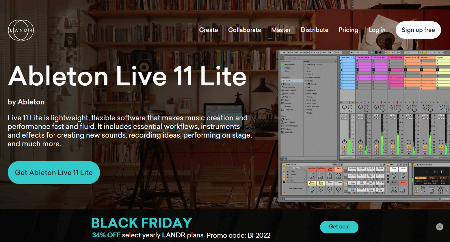 Abelton Live 11 Lite. 22 migliori software DAW gratuiti per creare musica