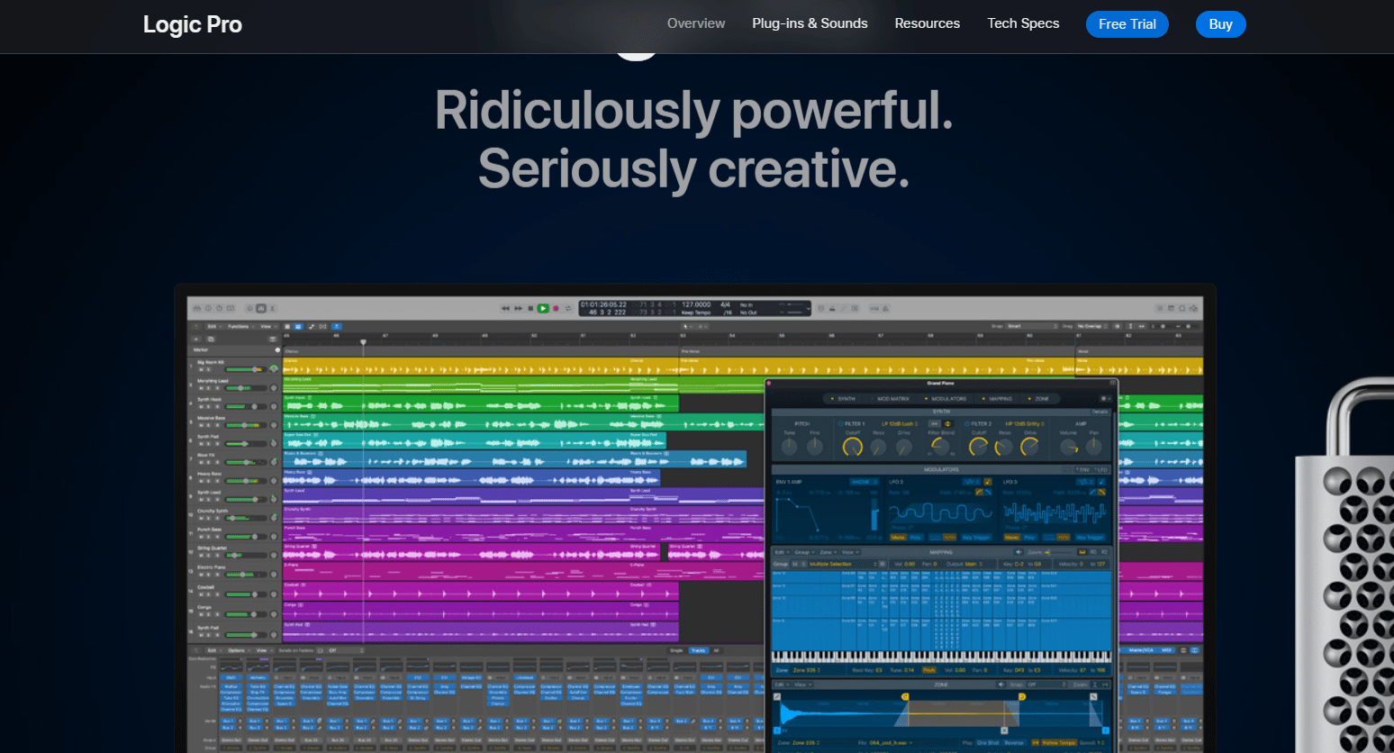 Logic Pro X.22 Müzik Oluşturmak İçin En İyi Ücretsiz DAW Yazılımı