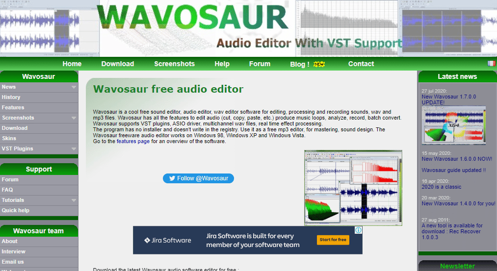 Wavosaur