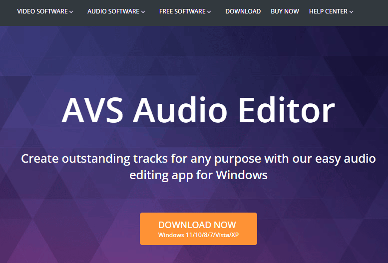 Editor de audio AVS. Los 20 mejores programas gratuitos de edición de audio