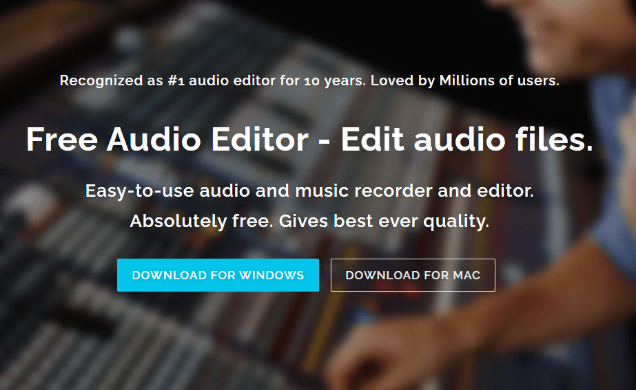 Editor audio gratuit. Cele mai bune 20 de programe gratuite de editare audio