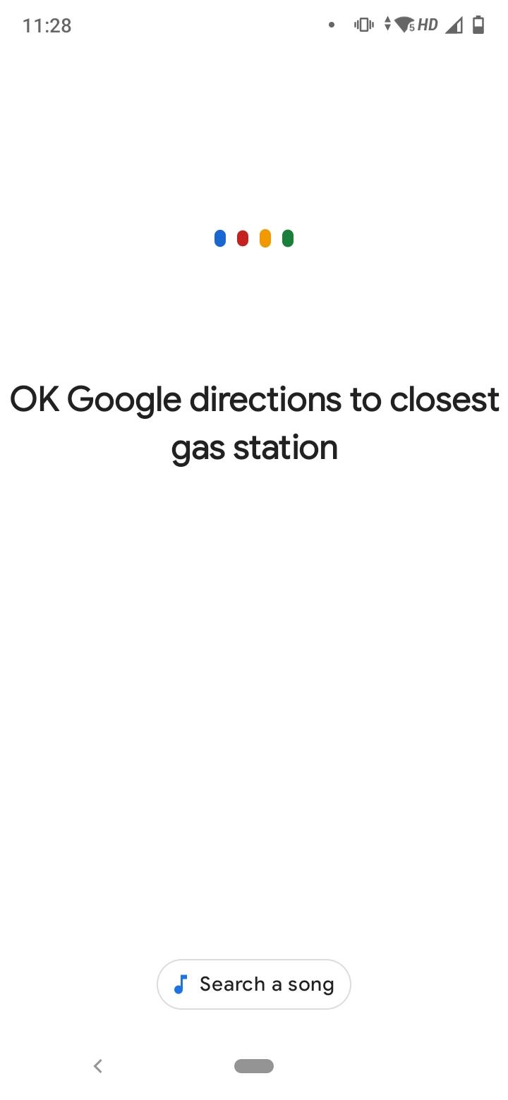 OK Google-Wegbeschreibung zur nächsten Tankstelle | OK Google Wegbeschreibung zur nächsten Tankstelle