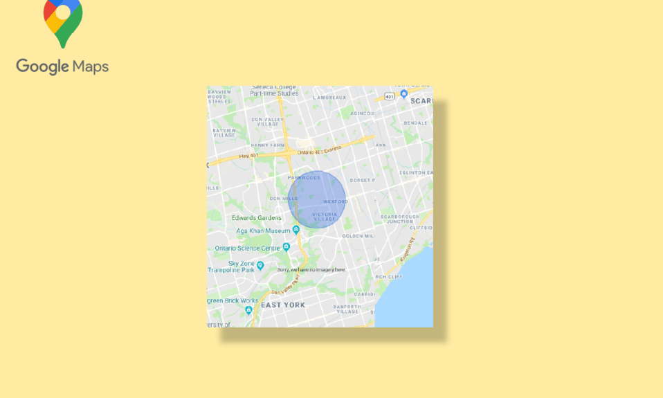 Comment dessiner un rayon sur l'application Google Maps