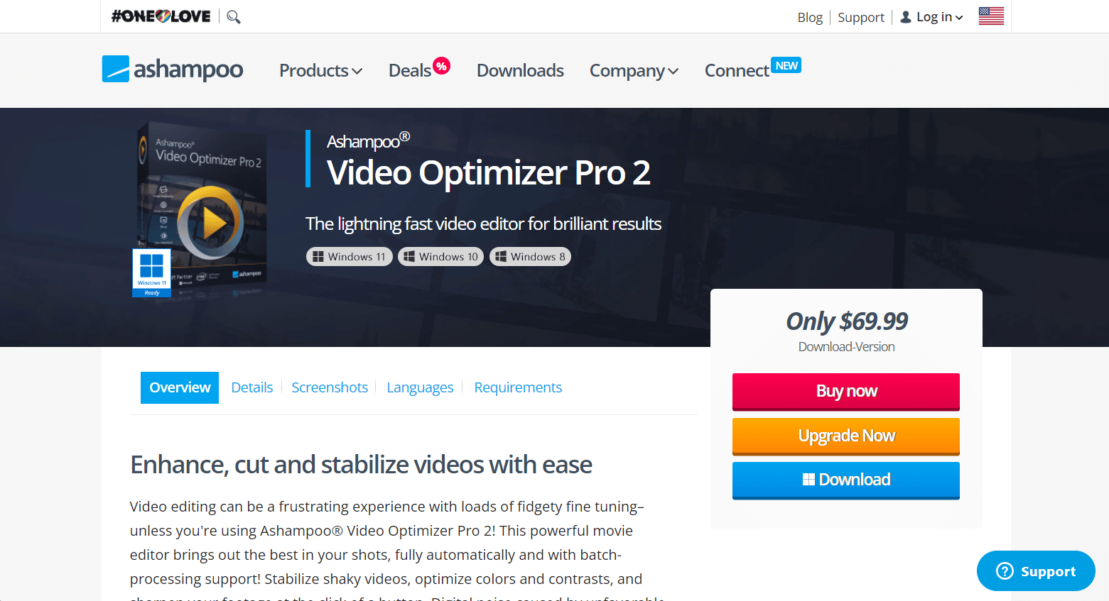 Optimizador de vídeo Ashampoo