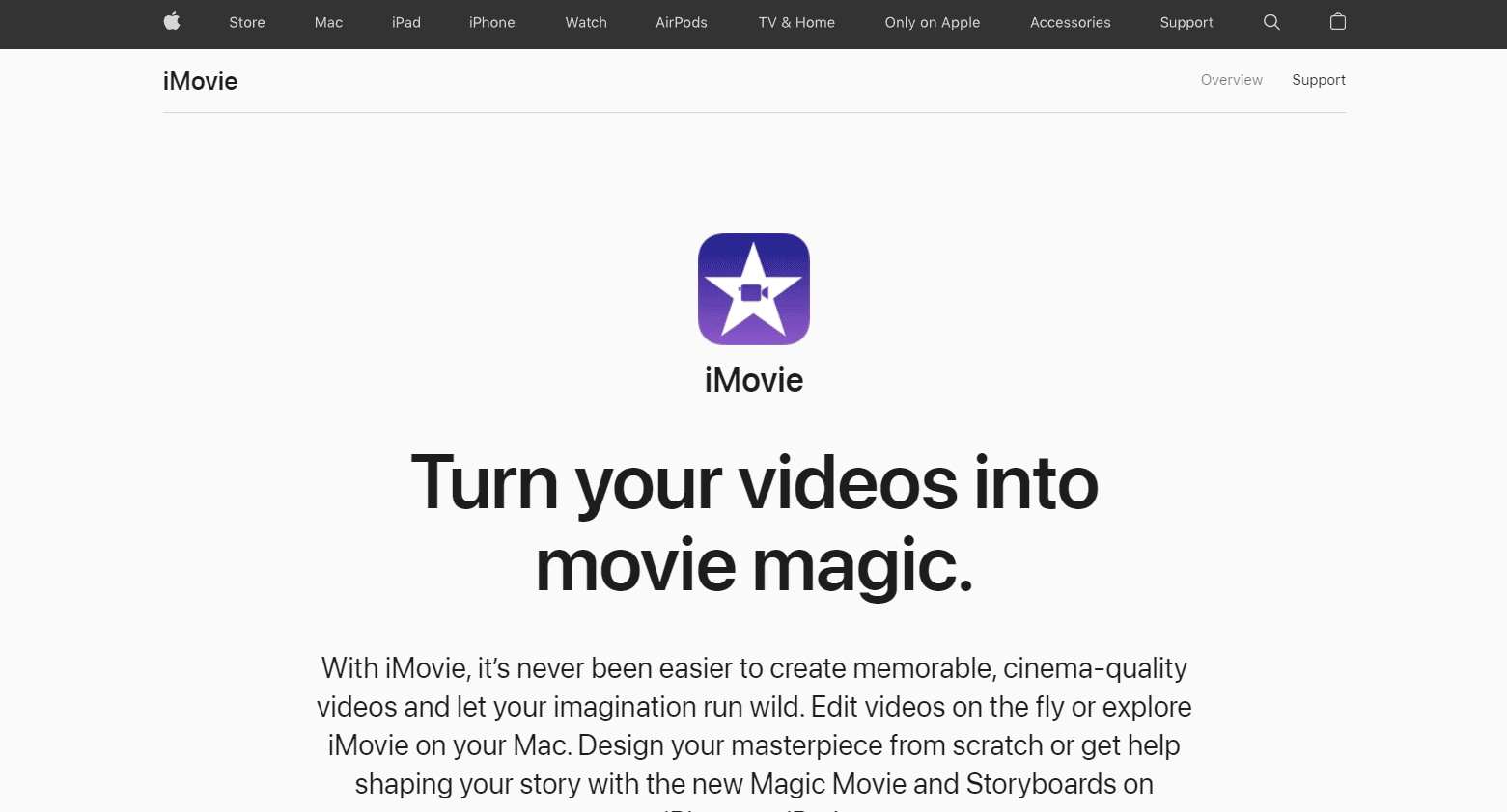 iMovie