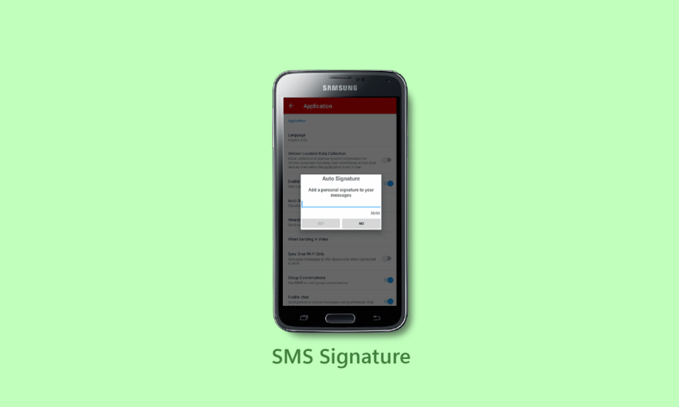 ما هو توقيع SMS على Android؟