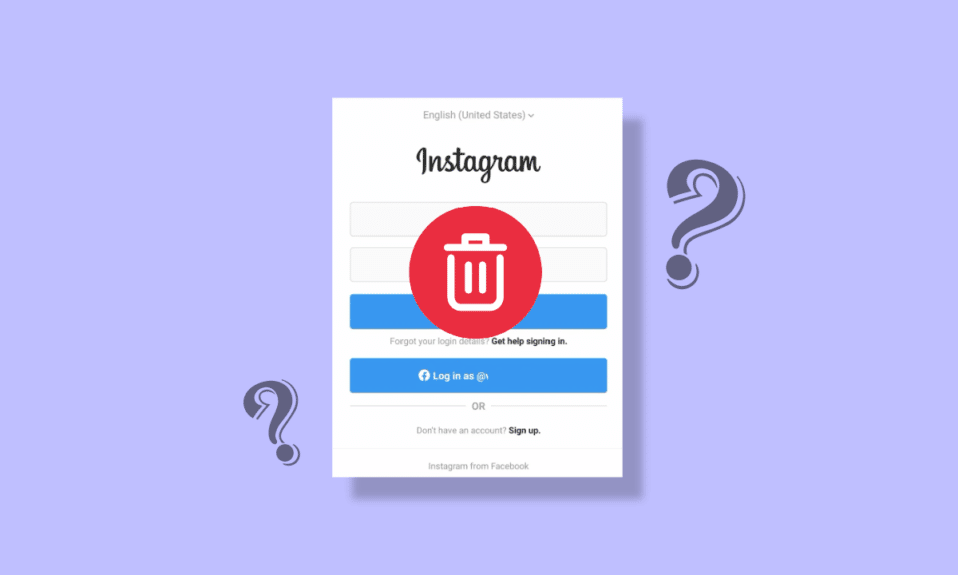 Perché Instagram ha eliminato il mio account?