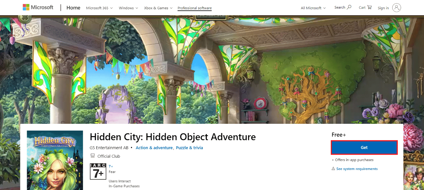 страница загрузки Hidden City: Hidden Object Adventure