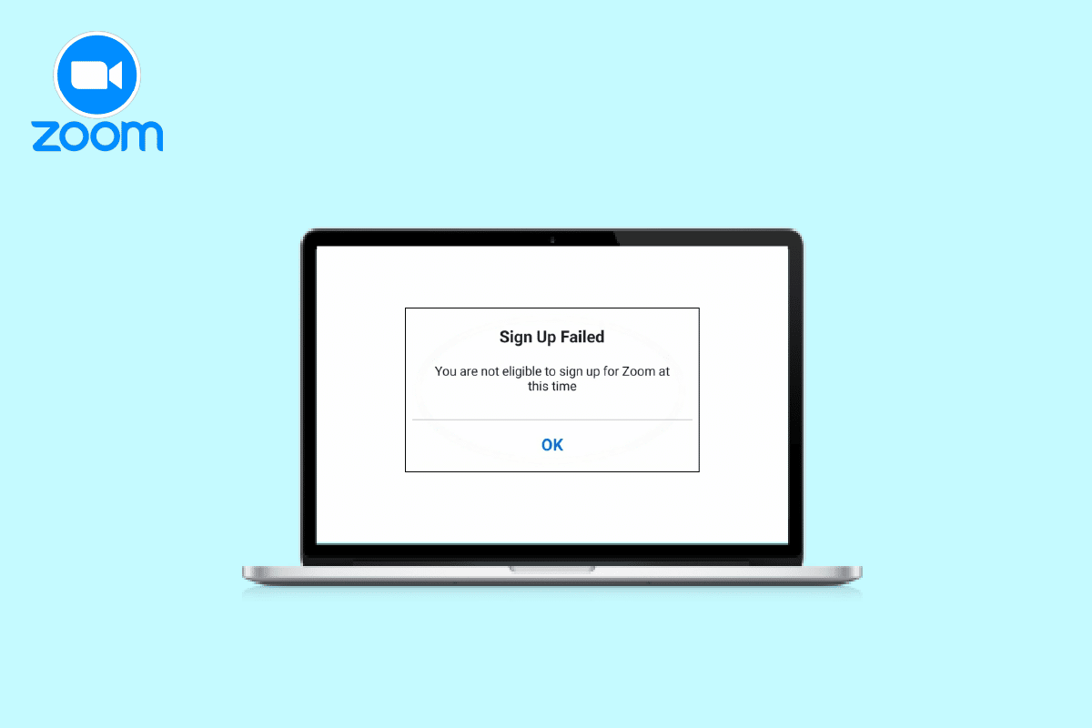 Fix Zoom spune că nu sunteți eligibil să vă înscrieți pentru Zoom în acest moment