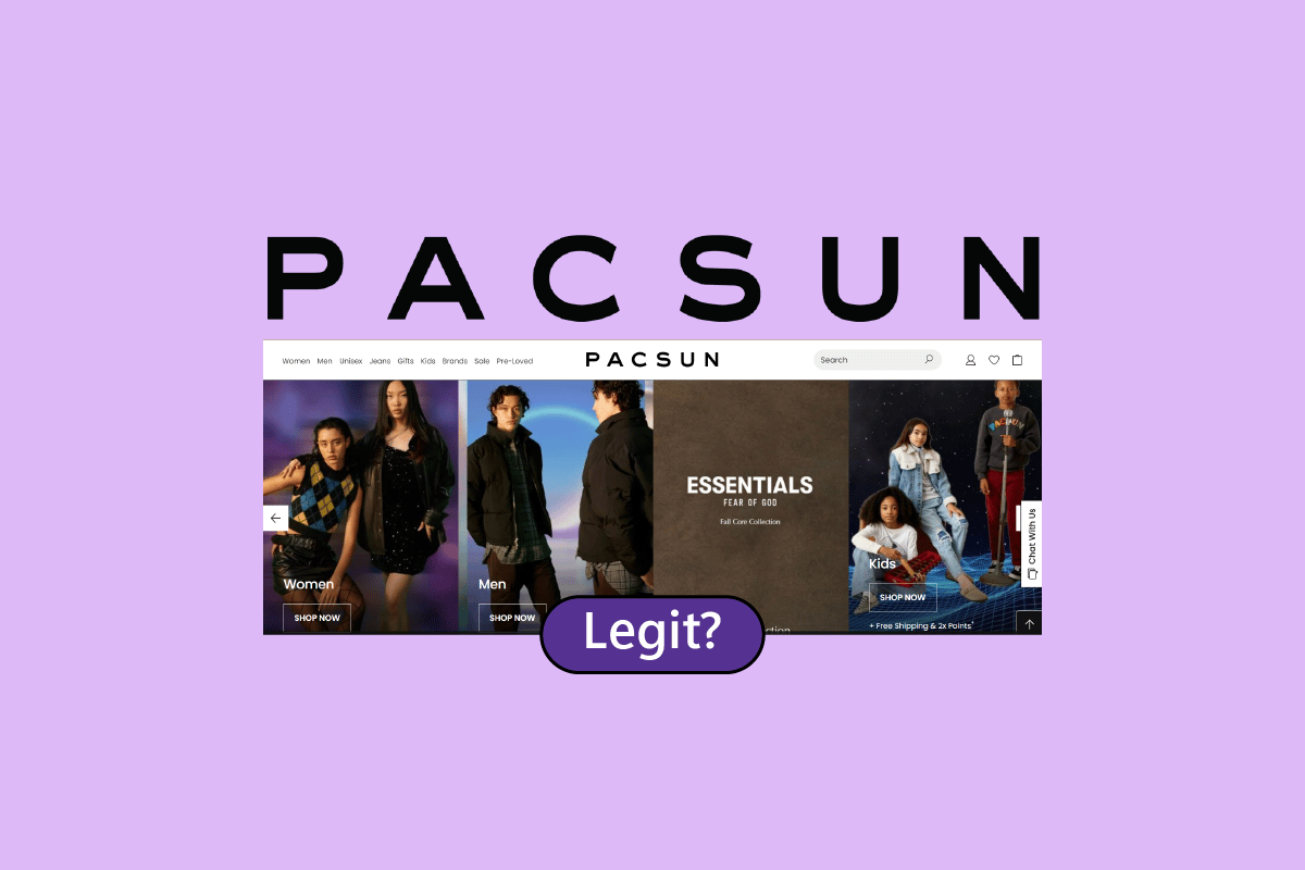 O PacSun é legítimo? | PacSun enviar e-mails de confirmação