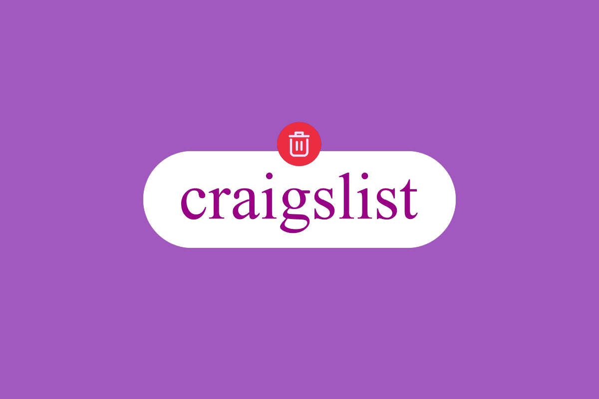 Comment supprimer un compte Craigslist