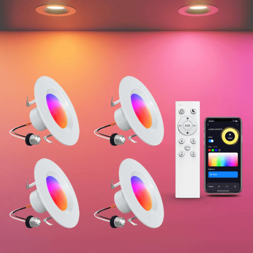 Luminaires encastrés intelligents (avec télécommande)