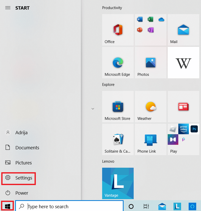 Tekan tombol Windows, lalu buka Settings - How to Type Backwards in Keyboard?5