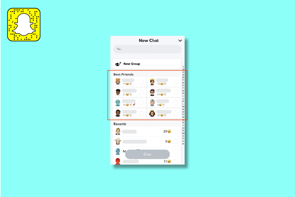 So sehen Sie Ihre Liste der besten Freunde auf Snapchat