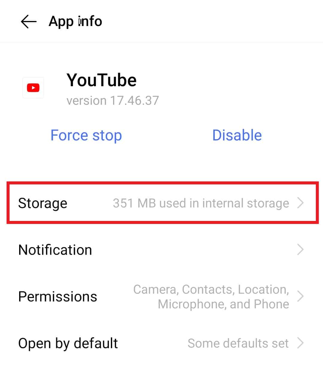 Atingeți Stocare | Eroare de conectare la serverul YouTube 400