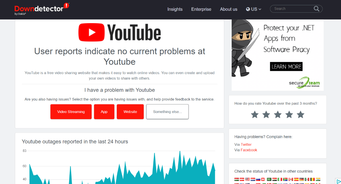 Подождите, пока сервер YouTube не заработает | Не могу войти на YouTube