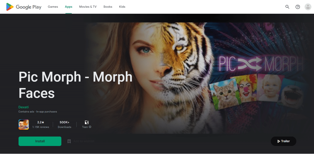 pic morph morph face playstore. 20 лучших бесплатных приложений Face Morph для Android