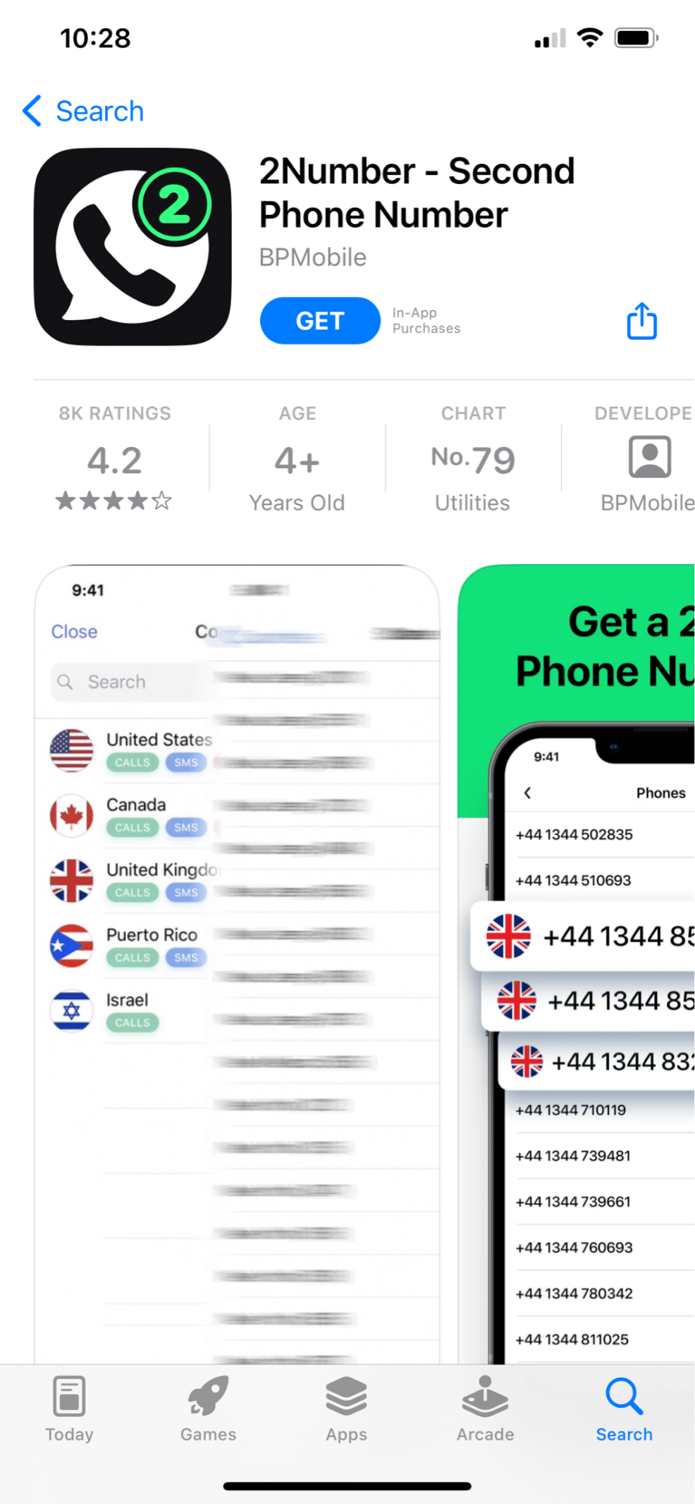 2Number App Store