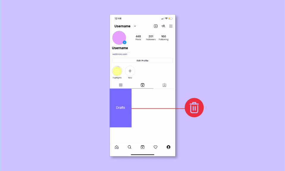 Jak usunąć Draft Reel na Instagramie
