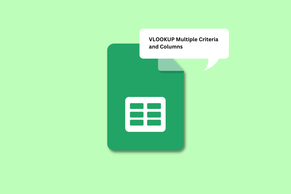 Cara VLOOKUP Banyak Kriteria dan Kolom di Google Sheets