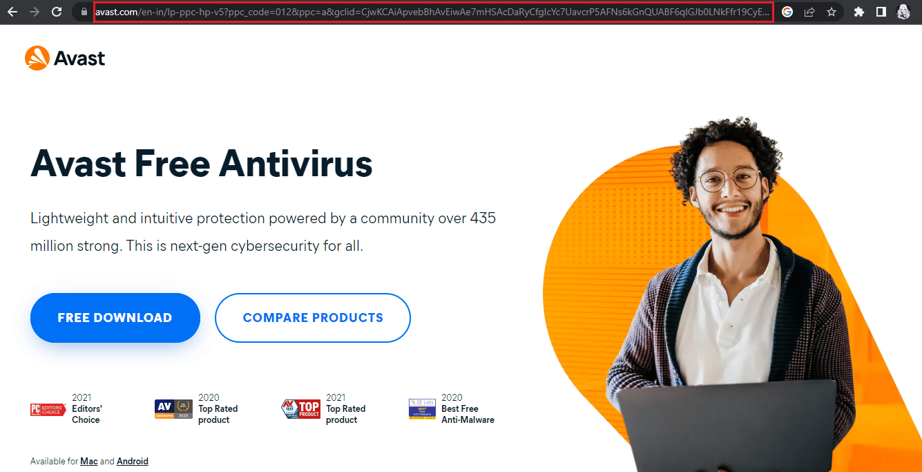 Avast Free Antivirus 홈페이지. Windows PC를 위한 최고의 무료 소프트웨어 32개