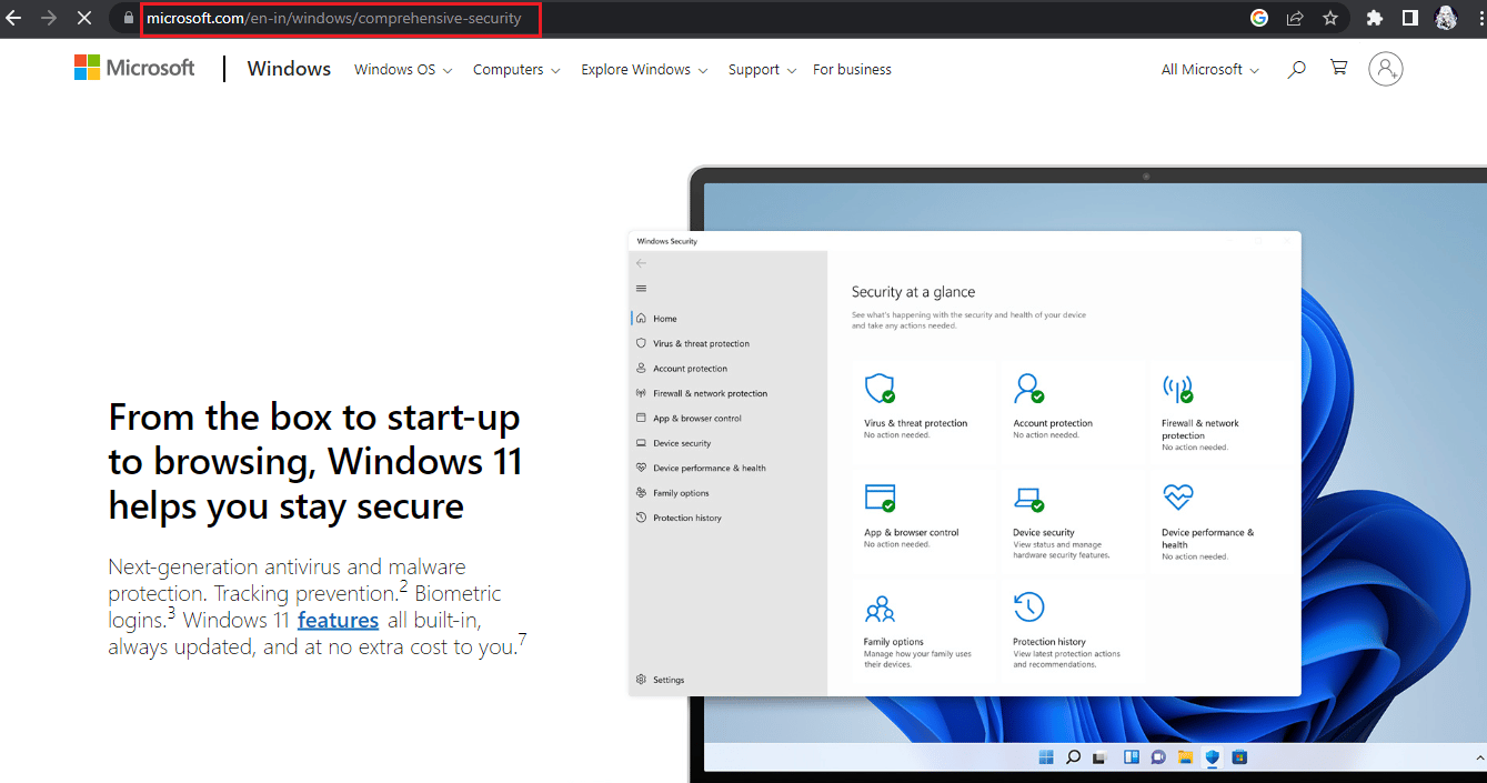 Halaman beranda Microsoft Defender. 32 Software Gratis Terbaik untuk PC Windows