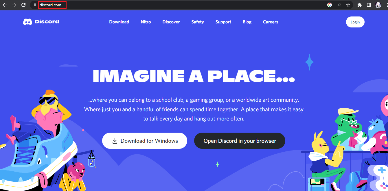 Discord-Homepage