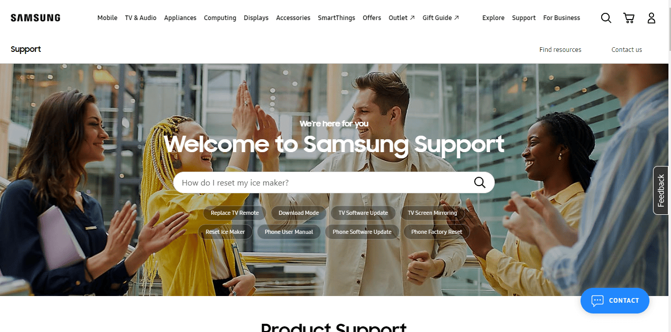 pagina di supporto samsung. Come installare l'app Hulu su Samsung TV